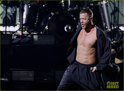 imagine dragons shirtless|Imagine Dragons frontman Dan Reynolds goes shirtless during